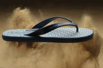 Мужские вьетнамки Las Espadrillas F6574-8913 Made in Italy   (синий) - фото 8