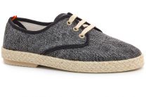 Комфортные мокасины Las Espadrillas Negro Fv5503-27 Made in Spain