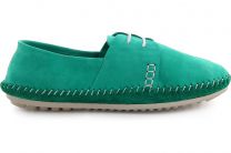 Мокасины Las Espadrillas 659002-22  (зеленый) - фото 4