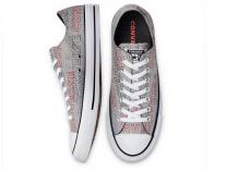 Мужские кеды Converse Chuck Tailor All Star Wordmark Print low 170109C - фото 6