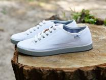Мужские кеды Las Espadrillas 6099-13 Optical White - фото 8