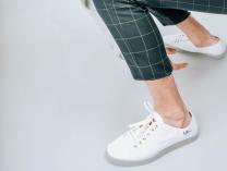 Мужские кеды Las Espadrillas 6099-13 Optical White - фото 7