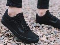 Чоловічі кеди Vans Ward VA38DM186 Чорний бавовна - фото 6