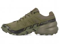 Мужские кроссовки Salomon 471612 Speedcross 6 Forces Khaki  - фото 2