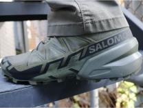 Мужские кроссовки Salomon 471612 Speedcross 6 Forces Khaki  - фото 8