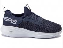 Чоловічі кросівки Skechers Valor 55103NVY Темносиняя сітка - фото 3