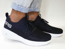 Чоловічі кросівки Skechers Valor 55103NVY Темносиняя сітка - фото 6