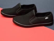 Мужские слипоны Las Espadrillas Eco Soft 6088-27 Black - фото 9