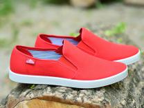 Мужские слипоны Las Espadrillas Eco Soft 6088-4737 Red - фото 12