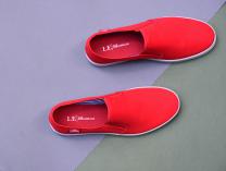 Мужские слипоны Las Espadrillas Eco Soft 6088-4737 Red - фото 10