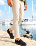 Мужские слипоны Las Espadrillas Eco Soft 6088-27 Black - фото 15