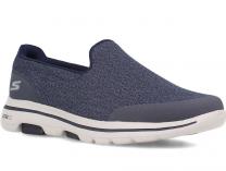 Мужские слипоны Skechers Go Walk 5 Sparrow Navy 55503NVY