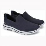 Мужские слипоны Skechers Go Walk 5 Sparrow Navy 55503NVY - фото 7