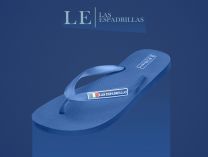 Мужские вьетнамки Las Espadrillas 7223-89 Made in Italy    (синий) - фото 5