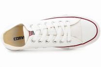Кеды Converse Chuck Taylor All Star Classic Low Optical White M7652C унисекс    (белый) - фото 6