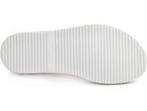 Женские босоножки Las Espadrillas 07-0272-002     (серебряный/чёрный/белый) - фото 4