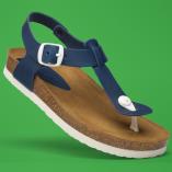 Сандалии Las Espadrillas 07-0278-002     (синий)