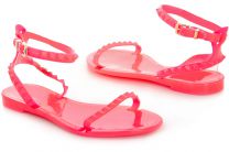 Босоножки Las Espadrillas 307  (розовый) - фото 2