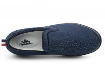 Женские слипоны Las Espadrillas 6406-89  (тёмно-синий) - фото 3