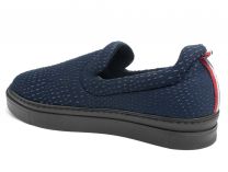 Женские слипоны Las Espadrillas 6406-89  (тёмно-синий) - фото 4