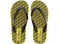 Мужские вьетнамки Las Espadrillas Flip Flops F6574-2127 Made in Italy