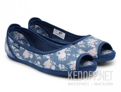 Балетки Las Espadrillas 72335-8034     (розовый/синий) - фото (Артикул: 72335-8034)