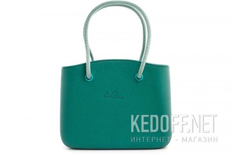 Сумки женские Las Espadrillas O Foam Bag 1211-2    (бирюзовый) - фото (Артикул: 1211-2)