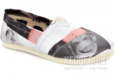 Эспадрильи Las Espadrillas 3618-6 унисекс    (чёрный/серый/белый) - фото (Артикул: 3618-6)