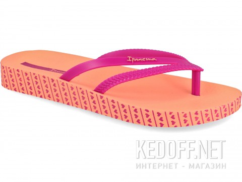 Шлепанцы Ipanema Bossa Soft Fem 82064-21532 унисекс    (коралловый/оранжевый/розовый) - фото (Артикул: 82064-21532)