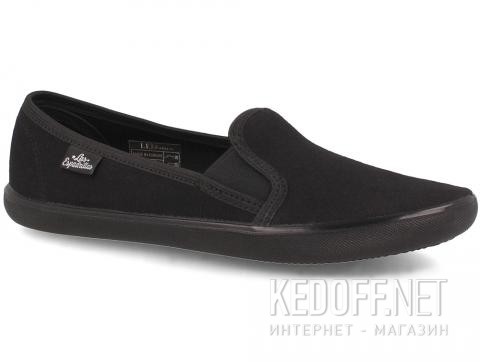 Женские слипоны Las Espadrillas LE003-27 Black - фото (Артикул: LE003-27)