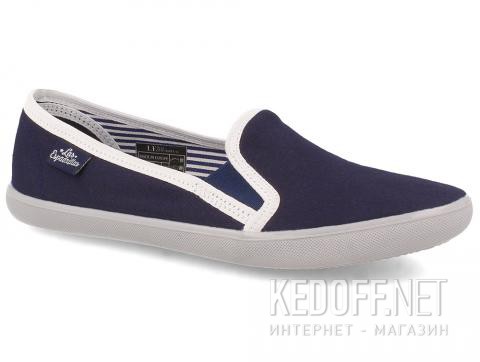Женские слипоны Las Espadrillas LE003-8937 Original Navy - фото (Артикул: LE003-8937)