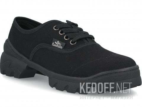 Женские кеды Las Espadrillas Buffalo Black 1001-277 - фото (Артикул: 1001-277)