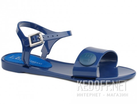Итальянская Las Espadrillas JELLY 2 V6565-89 Made in Italy   (тёмно-синий) - фото (Артикул: JELLY 2 V6565-89)