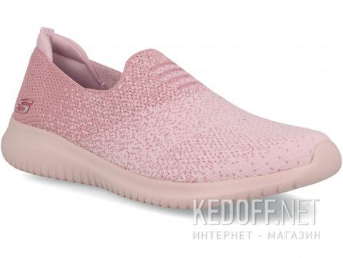 Женские слипоны Skechers Ultra Flex 13123-PNK - фото (Артикул: 13123-PNK)