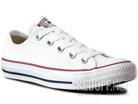 Кеды Converse Chuck Taylor All Star Classic Low Optical White M7652C унисекс    (белый) - фото (Артикул: M7652C)