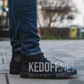 Кеди Converse Chuck Taylor All Star Core Hi Black Monochrome M3310 унісекс (Чорний) - фото (Артикул: 3310)