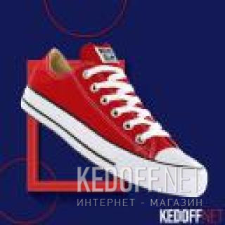 Кеди Converse Chuck Taylor All Star Ox M9696C унісекс (Червоний) - фото (Артикул: M9696C)