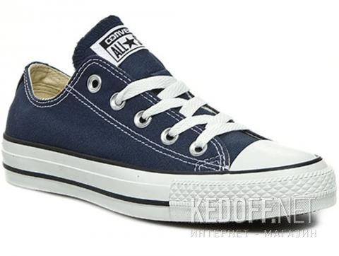 Кеды Converse Chuck Taylor All Star Ox Navy M9697C унисекс    (тёмно-синий) - фото (Артикул: M9697C)