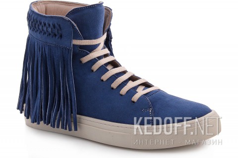Женские кеды Las Espadrillas 657128-40 унисекс    (синий) - фото (Артикул: 657128-40)