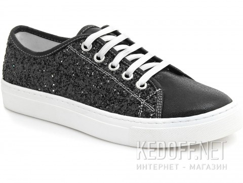 Кеды Las Espadrillas 6407-27  (чёрный) - фото (Артикул: 6407-27)