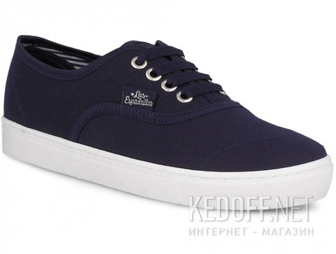 Кеды Las Espadrillas 8214-89  (тёмно-синий) - фото (Артикул: 8214-89)