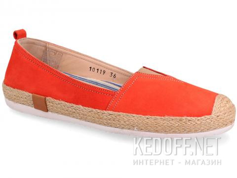 Мокасины Las Espadrillas 10119-49  (коралловый/оранжевый) - фото (Артикул: 10119-49)