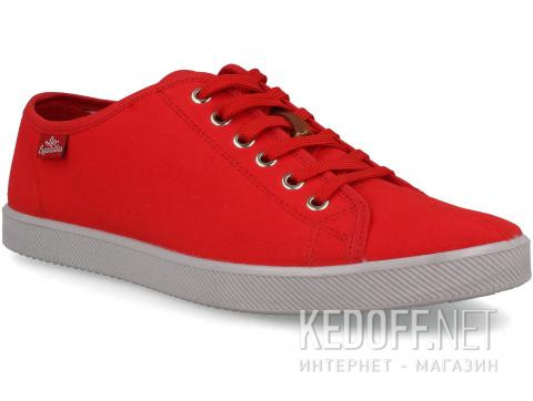Мужские кеды Las Espadrillas Eco Soft 6099-47  Red Slim  - фото (Артикул: 6099-47)