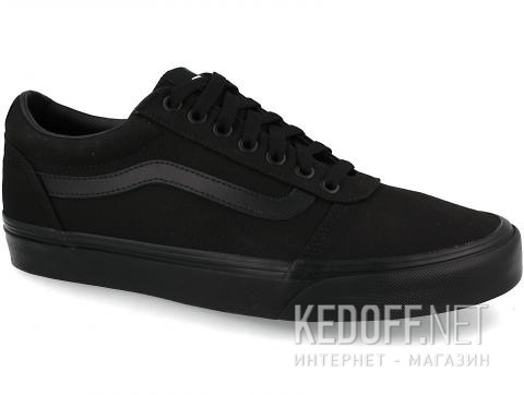 Чоловічі кеди Vans Ward VA38DM186 Чорний бавовна - фото (Артикул: VA38DM1861)