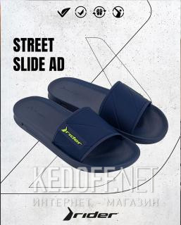 Чоловічі сланці та шльопанці Rider Street Slide Ad 11578-Ar408 - фото (Артикул: 11578-AR408)