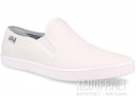 Мужские слипоны Las Espadrillas Eco Soft 6088-1313 Optical White - фото (Артикул: 6088-1313)