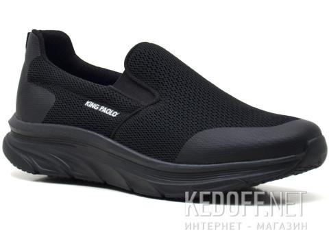 Мужские слипоны Las Espadrillas K.Paolo D1114-27 Memory foam - фото (Артикул: D1114-27)