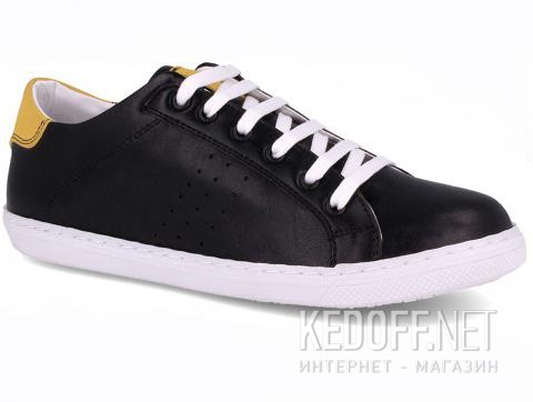 Полукеды Las Espadrillas 20324-2721   (чёрный/жёлтый) - фото (Артикул: 20324-2721)