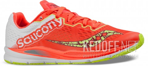 Кроссовки Saucony S19032-1 унисекс  (оранжевый) - фото (Артикул: 19032-1s)