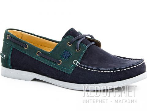 Топсайдеры Forester 5037-22  (тёмно-синий/зеленый) - фото (Артикул: 5037-22)